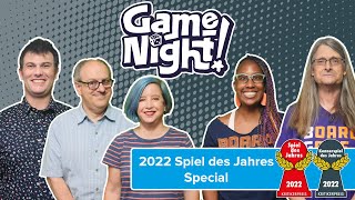 GameNight! 2022 Spiel des Jahres Special