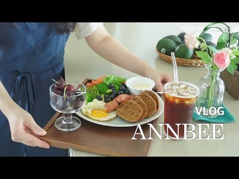 VLOG] our breakfast, brunch for me/ Very easy abalone porridge