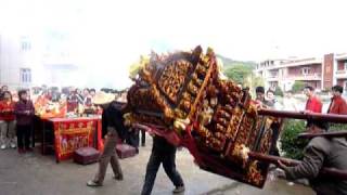 福建南安玄天上帝出巡  搖轎 特寫