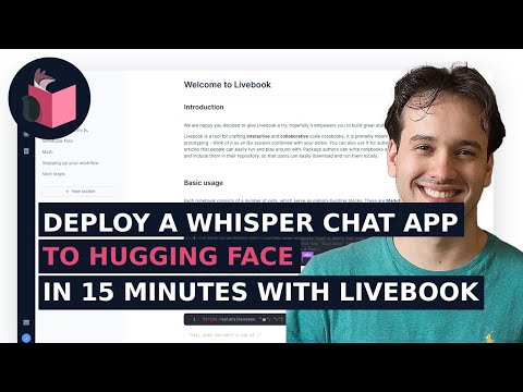 Build and deploy a Whisper chat app to Hugging Face in 15 minutes - Launch Week 1 - Day 4