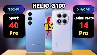 Tecno Spark 40 Pro vs Redmi Note 14 Pro Comparison