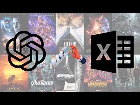 Real-Time AI in Excel: Top 10 Movie Collections with ChatGPT Integration! #excel #chatgpt #openai