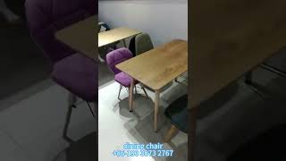 Eames plastic chair tulip chair #diningchair living room #chair restaurant chair