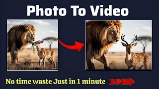 Photo to video AI