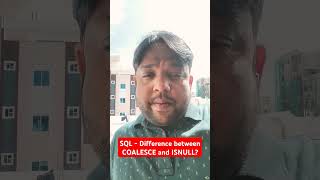 SQL - Difference between COALESCE and ISNULL? #sqlinterview #freshers #pandeyguruji #dataanalytics