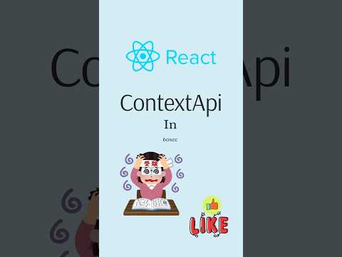 Context API in React 💥 #shorts #coding #reactjs