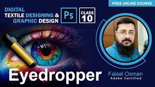 Eyedropper Tool in Photoshop | Adobe Photoshop Class-10 #eyedroppertool  #eyedropper #adobephotoshop