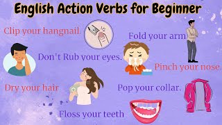 Action Verbs In English With Sentences | Action Verbs For Beginners | Daily Sentences