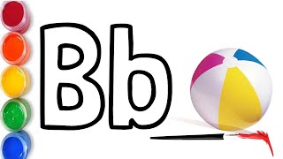 A  for Apple, B for Ball, Alphabets, छोटे बच्चों की पढ़ाई, #kidsclass #toddlers #kidssong #abcdsongs