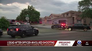 One dead after police shooting in northwest Albuquerque