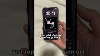 Quick iOS tip for album arts on your lockscreen! #iphone #tipsandtricks #ios