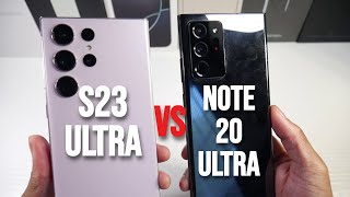Samsung Galaxy S23 Ultra VS Samsung Note 20 Ultra In 2025 (Cameras, Speed Test, Display & PUBG)