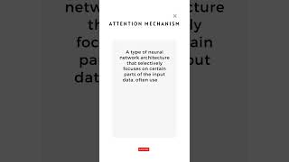 What is Attention Mechanism #Shorts