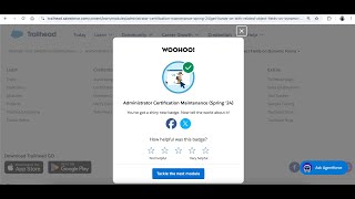 Spring '24 Salesforce Admin Cert Maintenance