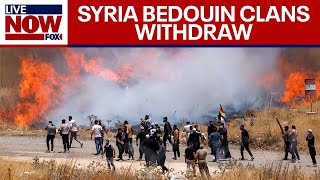 SYRIA: Syria Bedouin clans withdraw from the Druze-majority city