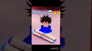 Megumi🥺#jujutsukaisen #gojo #gbtart #jjk #gojo #drawing #trending #ytshots