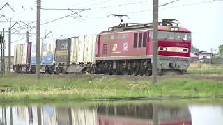 (ランテック積載) 3099レ EF510-16 東能代〜鶴形 2018 0513