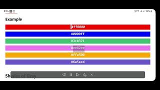 HTML Colors | HTML Beginner's Tutorial Class 12