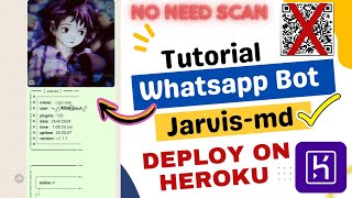 New WhatsApp Bot | Jarvis-md |Deploy on heroku |Amazing New Features whatsap bot 2024