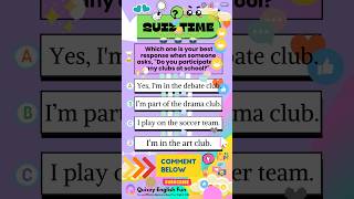 Engaging in Extracurricular Activities #conversationstarters #EnglishSpeaking #SchoolClubs
