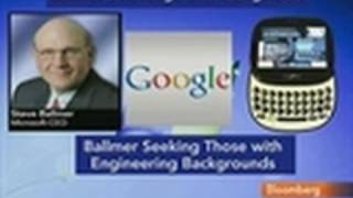 Ballmer May Plan Management Shift to Add Tech Prowess