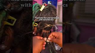#crochet #maintenance #locs #grafting #locmaintenance #ffviral #fypyoutube