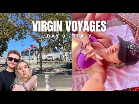 DAY 3 VLOG | Virgin Voyages The Irresistible Med - Marina Di Carrara
