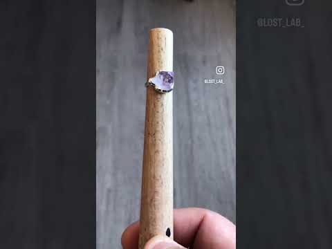 Custom made ring.. silver 950.. amethyst.. #custommade #jewellery #bijou #ring #silver #amethyst