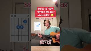 How to Play “Wake Me Up” - Avicci 🎸 #shorts