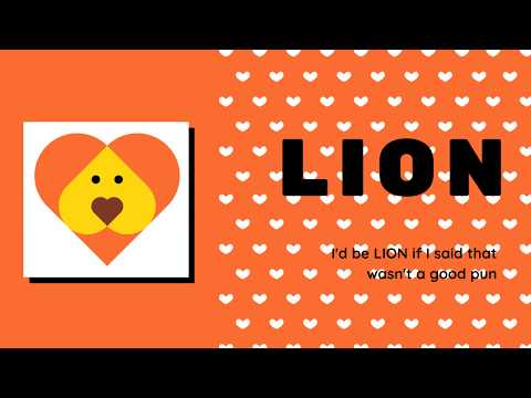 CSS Heart Shapped Lion :)
