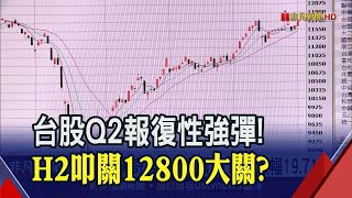 台股Q2寫驚奇漲幅19.71%! 握有3大優勢富邦投顧:下半年挑戰12800│非凡財經新聞│20200701