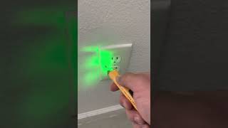 Klein tools voltage tester - turn on with beeping noise and no beeping noise