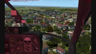 FSX Heli,fun ride,Alderney,Earth Simulations.wmv