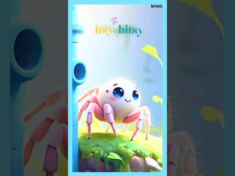 Itsy Bitsy Spider  | Nursery Rhyme  | InstantAI  | Preschool song