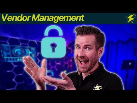 Security Operations 8-1: Vendor Management