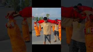 Nishu Deshwal Tochan King 👑 all team Kawad Yatra in Haridwar #mahadev #rohitdeshwal #youtubeshorts