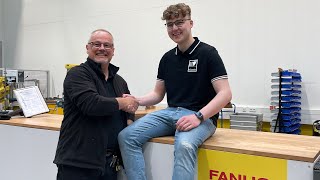 INSIDE FANUC Deutschland! 👀 @haeberlecnc