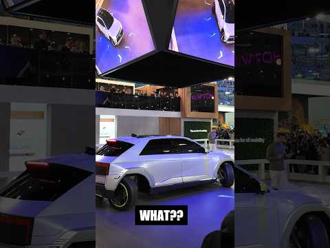 Car can drive sideways! All the ways the @hyundaiusa #mobion can move! #ces2024