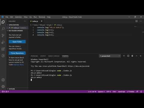 Write your first code under 1 minute
