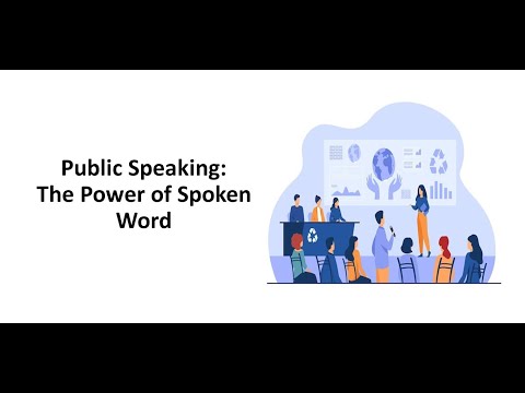 Effective Public Speaking Course