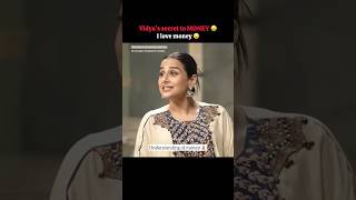 Vidya Balan: MONEY secrets 🤑💰 #vidyabalan #adityaroykapoor #bollywood #shortsfeed #trending