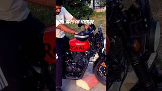 Royal Enfield hunter 350 ground clearance #royalenfield #hunter350royalenfield #ground