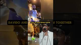 Davido and Wizkid Perform Together 2025 #davido #wizkid #shorts