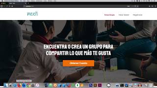 Proyecto Meeti - Curso Node.js – Bootcamp Desarrollo Web inc. MVC y REST API’s