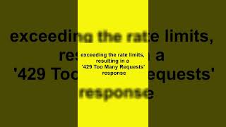 429 Too Many Requests: Navigating Web Traffic Jams