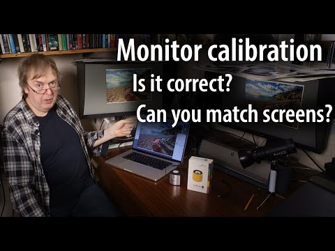 Monitor calibration: how do you know it's right? Can you match monitors? Are cheaper calibrators OK?