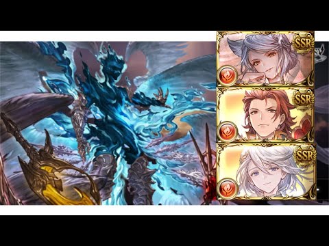 【グラブル】ルシHL火ソロ フルオート 最終フラウ 神石15:50