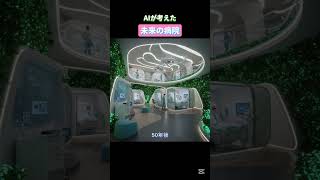 AIが考えた未来の病院#生成ai #病院 #未来 #画像生成ai #ネタ #ai #shorts