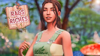 starting a new life in nature | the sims 4 : rags to riches - ep 01