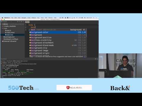 Angular With Webpack — a Guided Tour (Nir Kaufman @ 500tech)